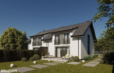 Komfortowy i przestronny dom w zabudowie BLIŻNIACZEJ of. 2509B!