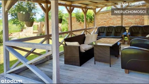 Siedlisko 2 domy + budynki gospodarcze • działka 0,48 ha • obok zalewu