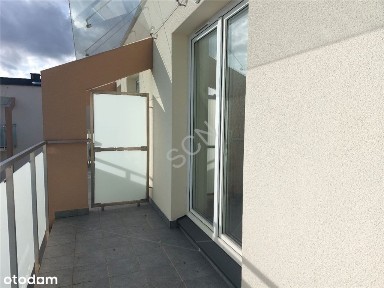 Elegancko urządzone, duży balkon