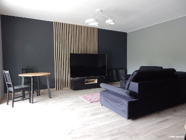 75m2 / salon + 2 sypialnie / garaż podziemny