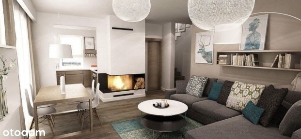 Dziekanowice: bliźniak 133 m², ogród, garaż