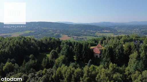 Posiadłość na szczycie góry, 5 ha działki