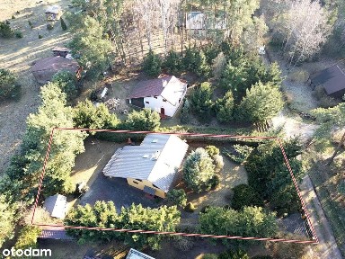 Dom nad jeziorem otoczenie lasów/5 pok/110m2/Chomiąża Szlachecka