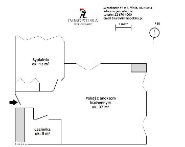 Łucka, 2 pokoje w apartamentowcu
