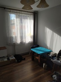 Mieszkanie 50m kwadratowych + mała działka z budynkiem gospodarczym