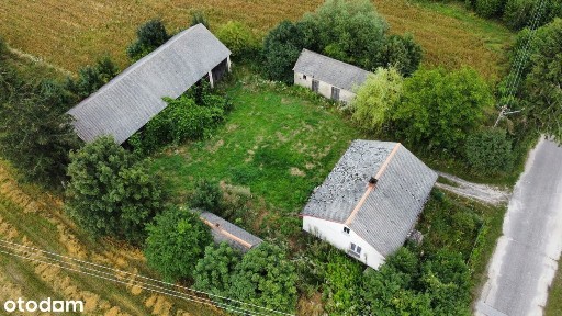 Dom z budynkami gospodarczymi działka 3,01ha siedlisko Albertów