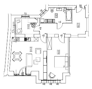 Wyremontowane mieszkanie w centrum Ostrowa 76,9 m2 piętro 1