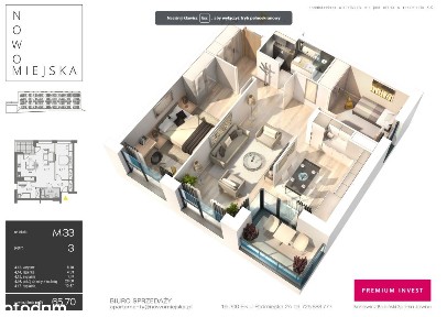 Osiedle Nowomiejska - mieszkania najwyższego piętra