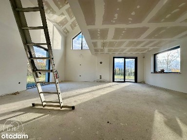 Nowoczesny dom z widokiem na Karkonosze - Mysłakow