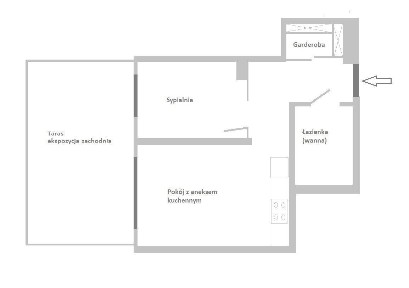 Ciche mieszkanie z tarasem od grudnia 2025