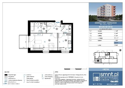 Osiedle Przy Ogrodach | mieszkanie 1-pok. | 6