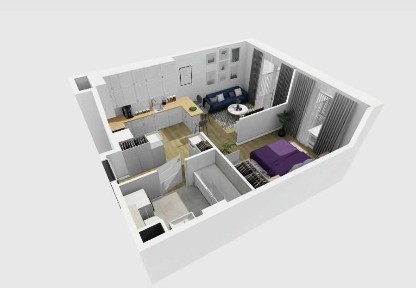 Mieszkanie 39,55 m² - 7 piętro - Fabryczna - możliwość odliczenia VAT