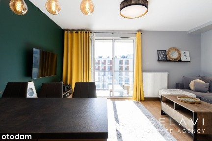 Bardzo słoneczne studio z dużą loggią | Garaż