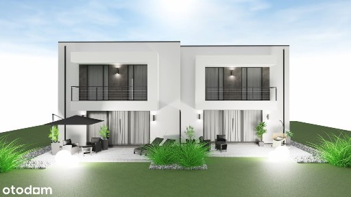 Bliźniak z garażem w Sierakowie 125 m2