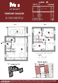 PROMOCJA! Dom102,6 m² z ogrodem garażem na zamkniętym osiedlu.PSARY