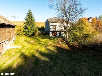 Dom z kawałkiem lasu i bijącym źródłem k\Skały