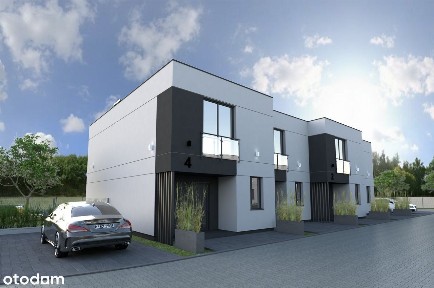 Nowoczesny dom w zabudowie szeregowej 98 m²