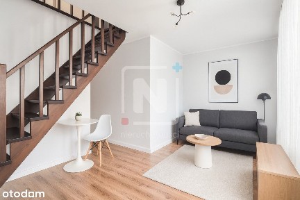 Dwupoziomowe, 2 pokojowe z balkonem | Eng