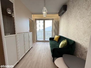 Nowe studio 30m² z sypialnią i klimatyzacją | Kraków Bagry