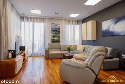 Apartament na Krzykach z tarasem | 95 mkw | Wysokie pomieszczenia