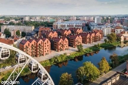 4p. z widokiem na Bazylikę Mariacką 96,1 m.kw Riverview Osiedle