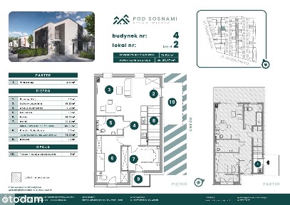 Mieszkanie 3 pokojowe w lesie Sosnowym