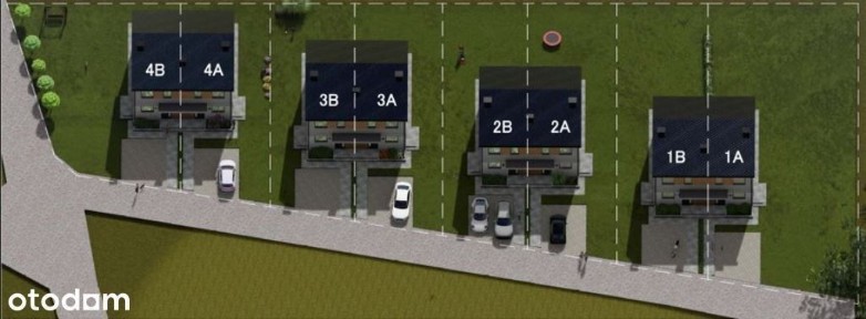 Nowość|Bliźniak| 82 m2|Działka 5 ar.