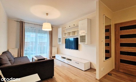 Nowoczesne, w pełni wyposażone, 2 pokoje, ogródek, komórka lokatorska