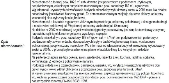 dom, ul. Wapienna 46, 47-300 Krapkowice