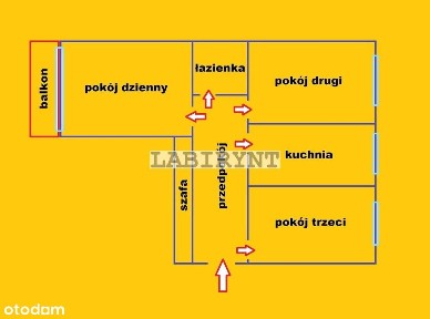 M-4, 1. piętro, balkon, rozkładowe, ul. Korczaka