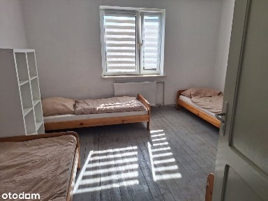 PROWIZJA 0 Piętro domu 3 pokoje 80m2 plus strych 80m2 plus garaż kanał