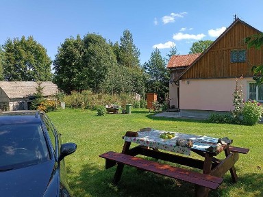 Wynajmę dom ( z zab. gospod.) na działce pod Suwałkami.