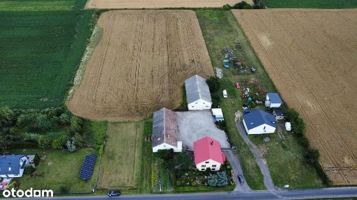 Duży dom 200m2 z działką 1,7ha, 2 budynki gospodarcze, podwórko, piec
