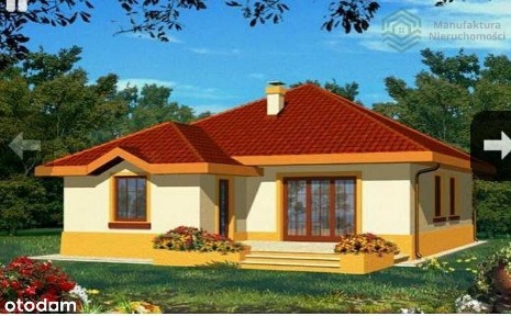 Dom stan surowy pod lasem