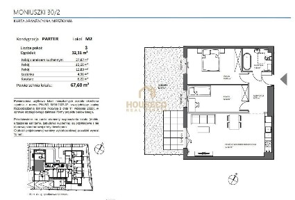 Kościerzyna|3pokoje|stan deweloperski