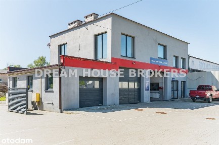 Stacja diagnostyczna z mieszkaniem na piętrze!