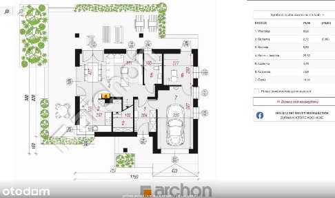 Dom w Żurawkach Krzeczów koło Bochni A4