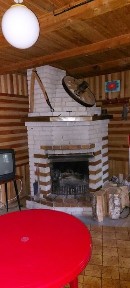 Drewniany domek letniskowy z kominkiem - między dwoma jeziorami!