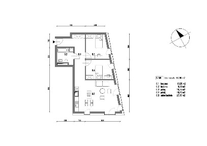 Westerplatte 5a | mieszkanie 3-pok. | IV.M4
