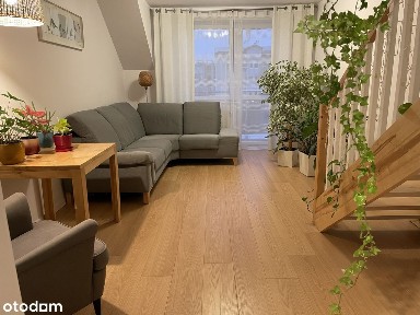 3 pok. 68m, jasne, dwupoziomowe, blisko tramwaju, Kampus UJ