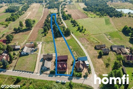Dom w Żołyni (st.deweloperski) + 56 arów działki