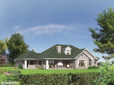 Dom jednorodzinny Łopuszno z budynkiem gospod. działka 23 ary