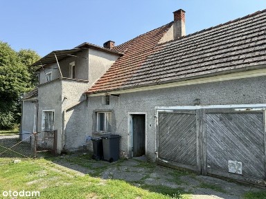 Dom w Reńskiej Wsi - duża działka