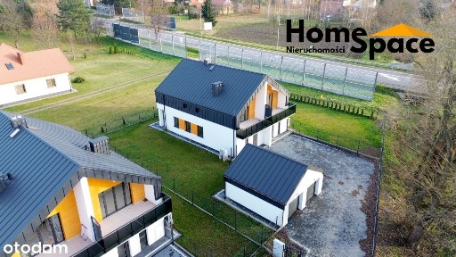 Wyjątkowy bliźniak z garażem - Nowoczesne osiedle