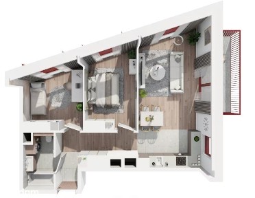 Mieszkanie w nowym centrum Łodzi / 3-pok / FLOW / 0% prowizji!