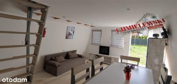 3 domki letniskowe koło Czaplinka blisko jeziora.