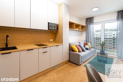 Port Popowice - do wynajęcia kawalerka z balkonem