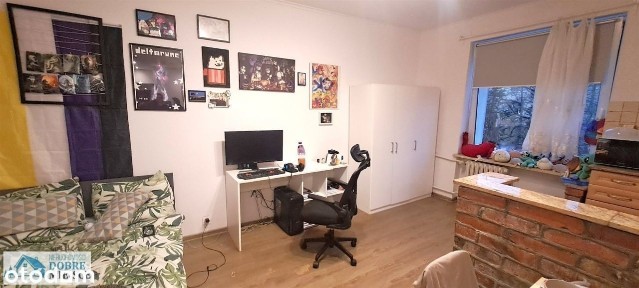 2 pokoje na Leśnym/32m2/parter/blok