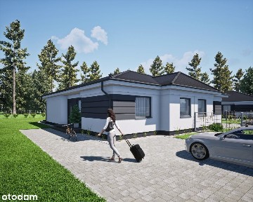 Dom parterowy z pompą ciepła w cenie !