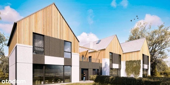 Dom z ogrodem pod Warszawą - nowoczesna inwestycja